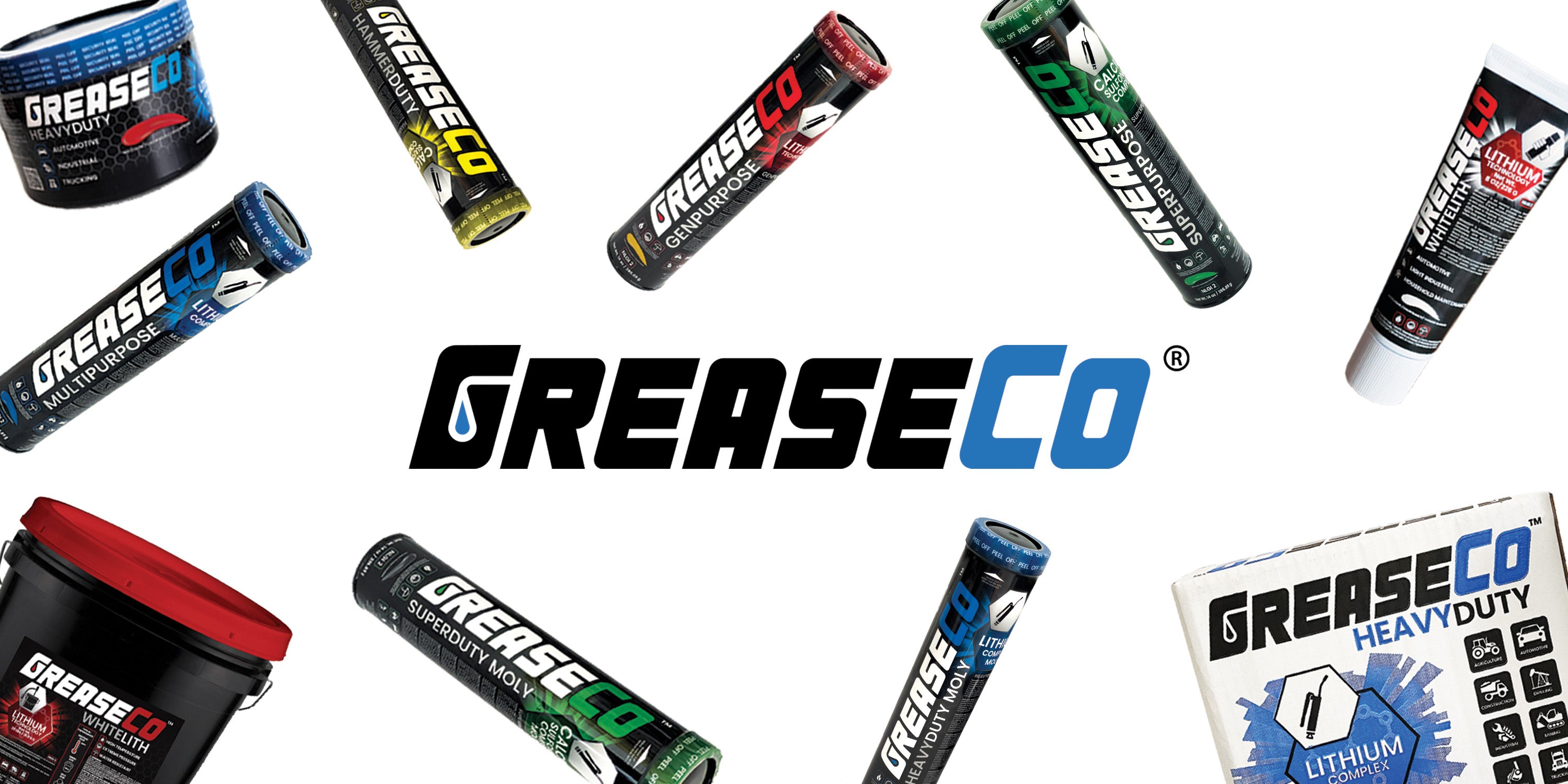 Grease Tube Online Shop Selection of High Temp Heavy Duty Greases from GreaseCo
