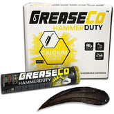 HammerDuty™ 10-Pack | Hydraulic Hammer Grease for Excavators | Chisel Paste | Copper Calcium Sulfonate | NLGI 2 | High Temp Lubricant