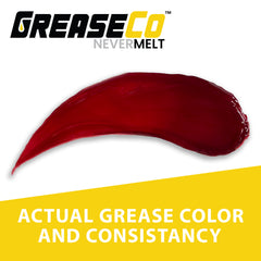 NeverMelt™ Grease Tube 10 Pack | Extreme Heat | Bentone | High Temp | NLGI 2.5 | Grease Gun Cartridge Refill