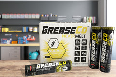 NeverMelt™ Grease Tube 10 Pack | Extreme Heat | Bentone | High Temp | NLGI 2 | Grease Gun Cartridge Refill