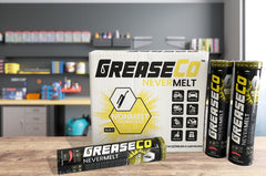 NeverMelt™ Grease Tube 10 Pack | Extreme Heat | Bentone | High Temp | NLGI 2.5 | Grease Gun Cartridge Refill
