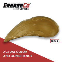 Lithium Complex Amber General Purpose Grease Physical Picture of Color Texture Consistency of GreaseCo GenPurpose