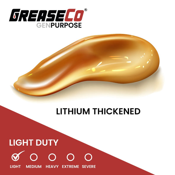 GenPurpose™ 35 LB Pail Bucket | Lithium EP Amber Grease | NLGI 2 | ISO 160