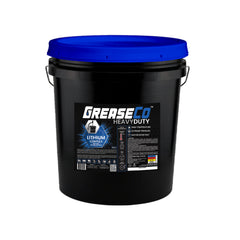 Lithium Complex Red and Tacky High Temperature EP Heavy Duty Grease 35 LB Bucket Pail of GreaseCo HeavyDuty