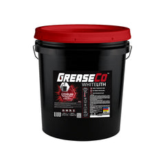White Lithium Garage Door High Temp High Performance Grease 35 LB Bucket Pail of GreaseCo WhiteLith
